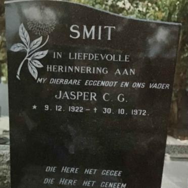 SMIT Jasper C.G. 1922-1972