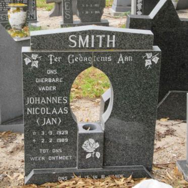 SMITH Johannes Nicolaas 1929-1989