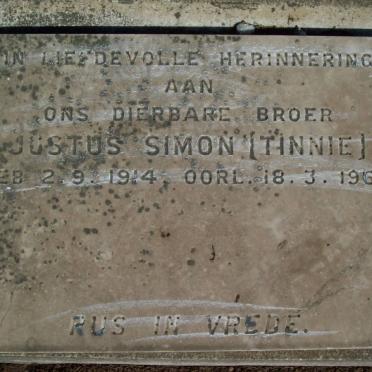 SIMON Justus 1914-1964