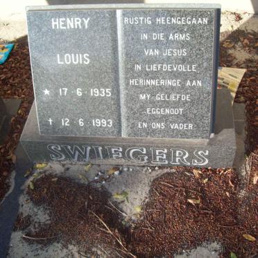 SWIEGERS Henry Louis 1935-1993