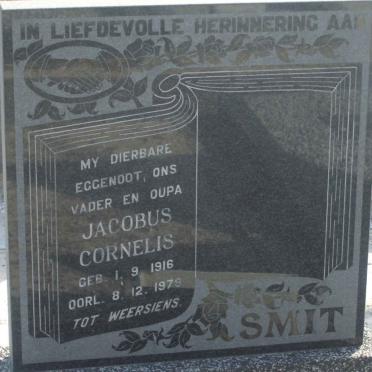SMIT Jacobus Cornelius 1916-1979