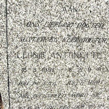 STASSEN Leonie Antonette 1957-1973