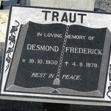 TRAUT Desmond Frederick 1930-1979