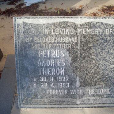 THERON Petrus Andries 1922-1993