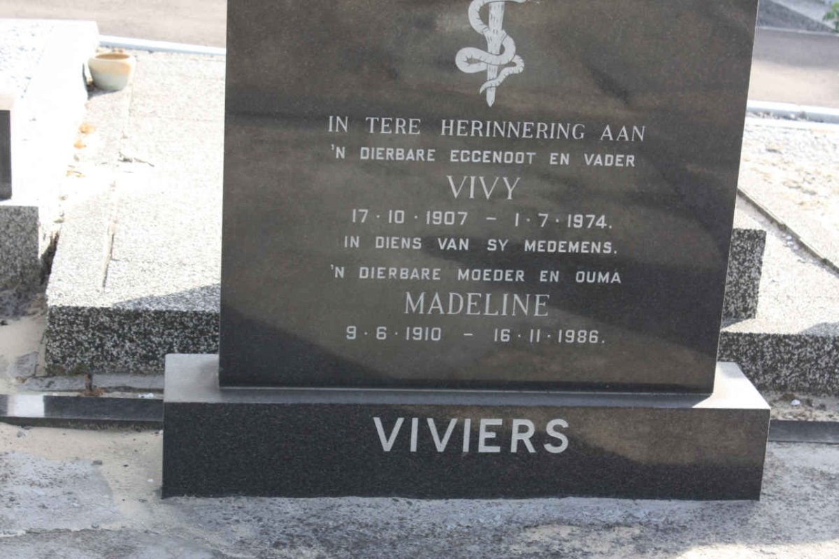 VIVIERS Vivy 1907-1974 &amp; Madeline 1910-1986
