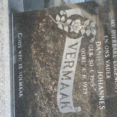 VERMAAK Daniel Johannes 1919-1973