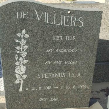 VILLIERS Stefanus A., de 1912-1974