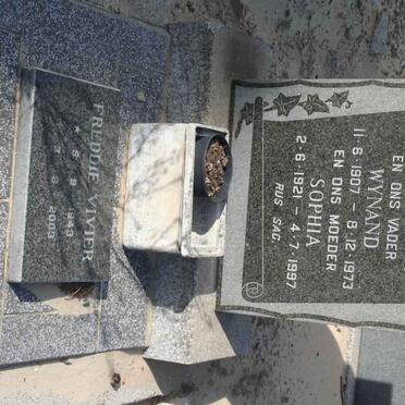 VIVIER Wynand 1907-1973 &amp; Sophia 1921-1997 :: VIVIER Freddie 1943-2003