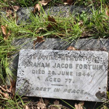 FORTUIN Abraham Jacob -1944