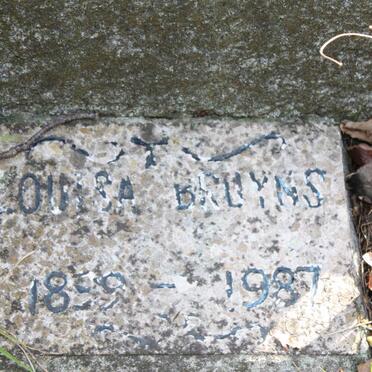 BRUYNS Louisa 1899-1987