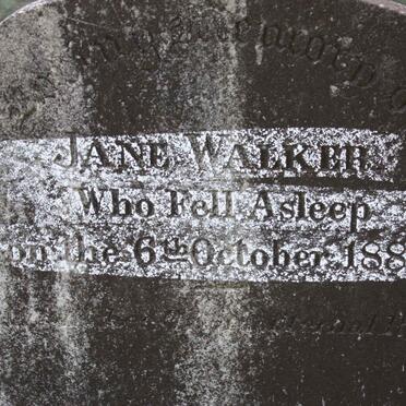 WALKER Jane -1881