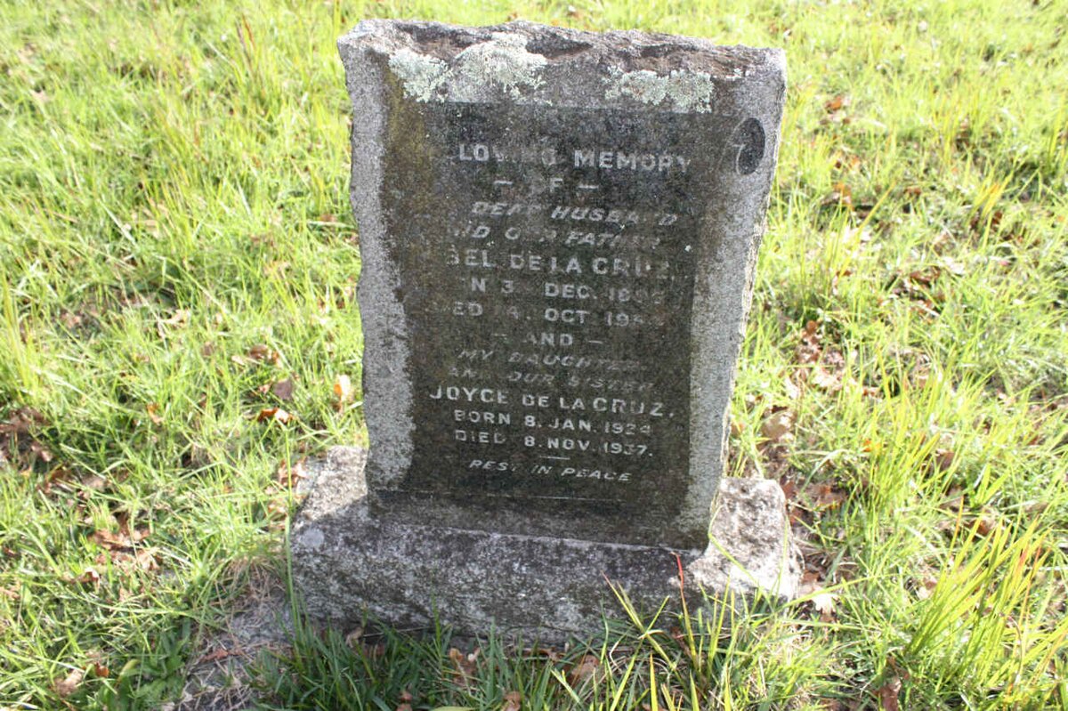 CRUZ Abel, de la 1895-1954 :: DE LA CRUZ Joyce 1924-1937