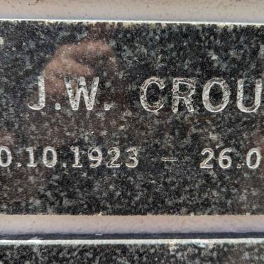 CROUSE J.W. 1923-2010