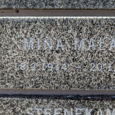 MALAN Mina 1914-1999