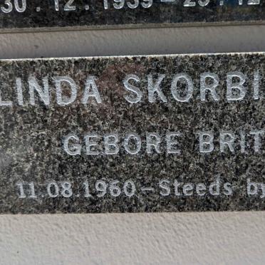 SKORBINSKI Linda nee BRITZ 1960-