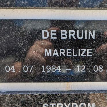 BRUIN Marelize, de 1984-2018