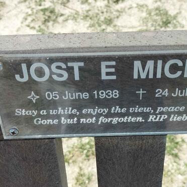 MICHEL Jost E. 1938-2020