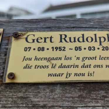 RUDOLPH Gert 1952-2015