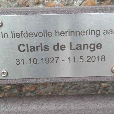 LANGE Claris, de 1927-2018