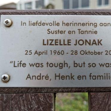 JONAK Lizelle 1960-2020