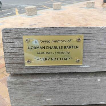 BARTER Norman Charles 1943-2022