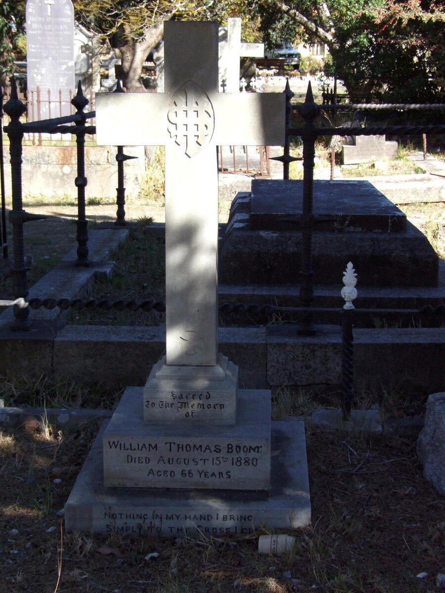 BOOM William Thomas -1880