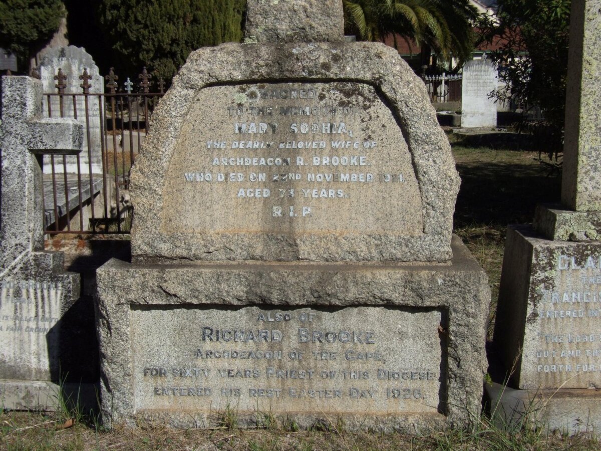BROOKE Richard -1926 &amp; Sophia -1921