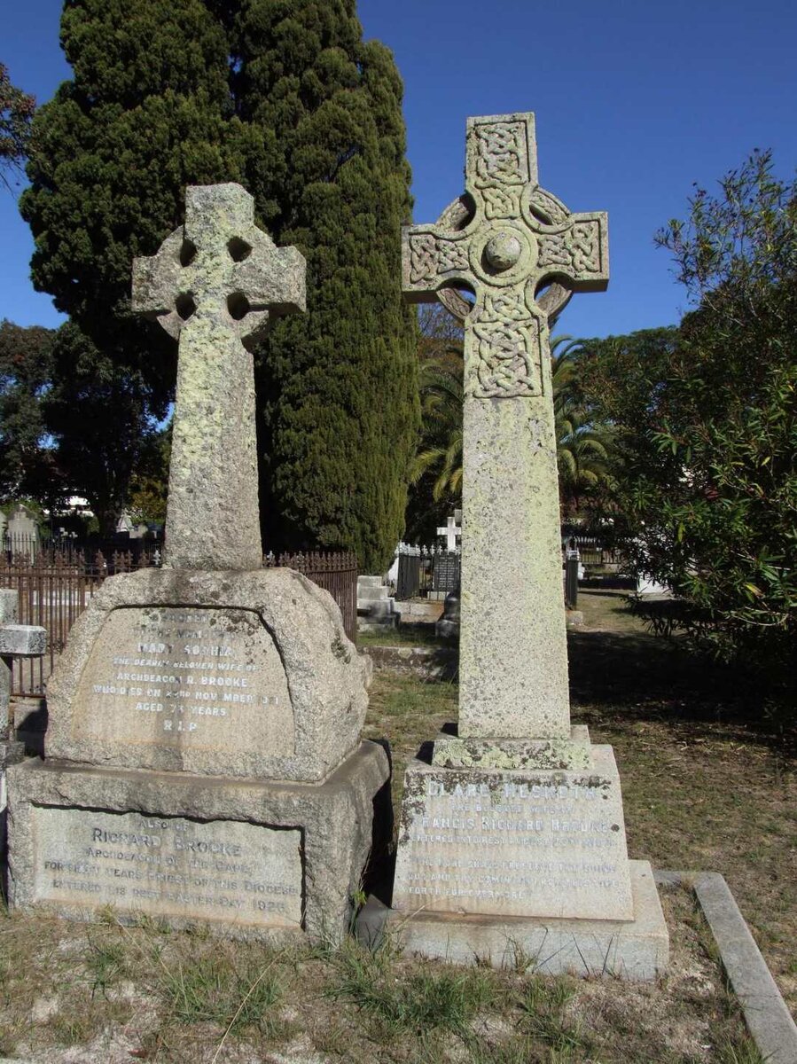 BROOKE Richard -1926 &amp; Mary Sophia -1921 :: BROOKE Clare Hesketh -1903