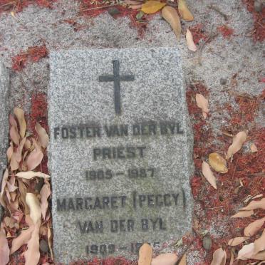 BYL Foster, van der 1905-1987 :: BYL  Margaret, van der 1909-19?5