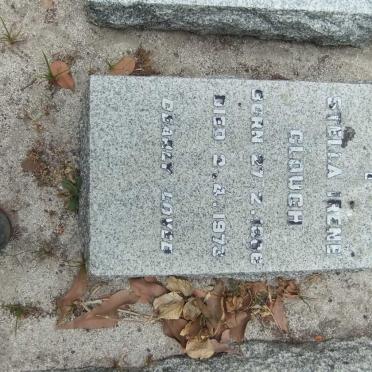 CLOUGH Stella Irene 1886-1973