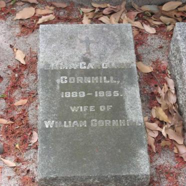 CORNHILL Emma Caroline 1888-1965