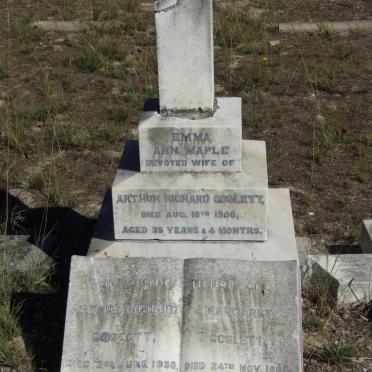 GOSLETT Arthur Richard -1938 &amp; Emma Ann Maple -1900 :: GOSLETT Margaret -1965