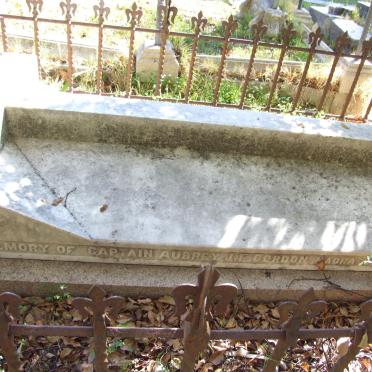 GORDON Aubrey J.F. 1837-1869