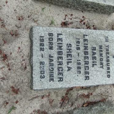 LEINBERGER Basil 1915-1969 &amp; Sheila JARDINE 1922-2003