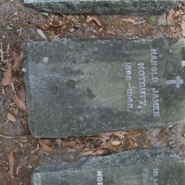 NOTCUTT Harold James 1898-1946