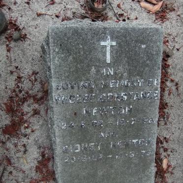 NEWTON Sidney 1902-1979 &amp; Phoebe Constance 1902-1968