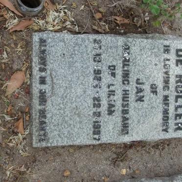 ROLLER Jan, de 1923-1997