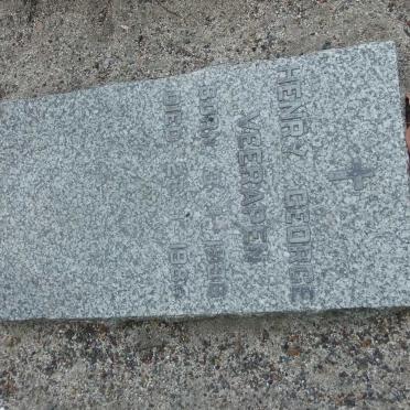 VEERAPEN Henry George 1936-1985