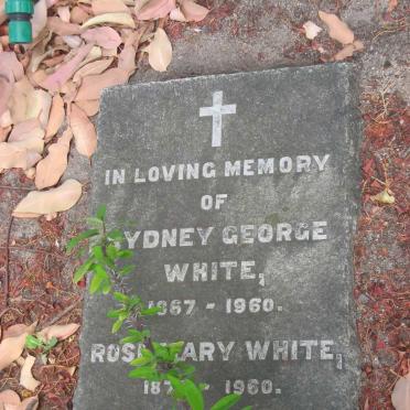 WHITE Sydney George 1867-1960 :: WHITE Rosemary 187?-1960