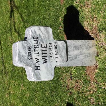 WITTE M. Wiltrud 1924-2004