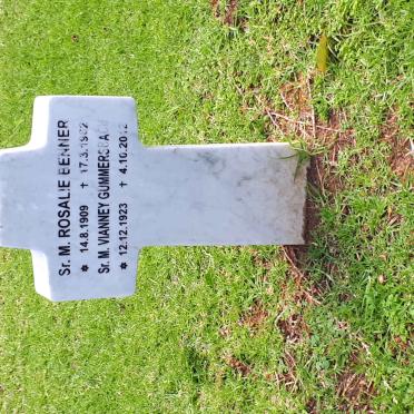 BENNER M. Rosalie 1909-1962 :: GUMMERSBACH M. Vianney 1923-2012