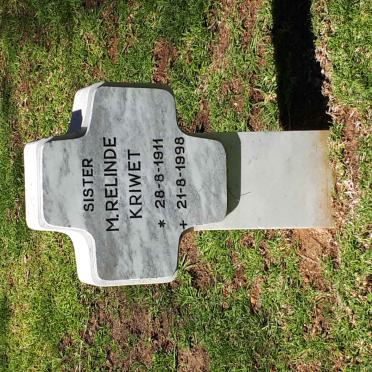 KRIWET M. Relinde 1911-1998