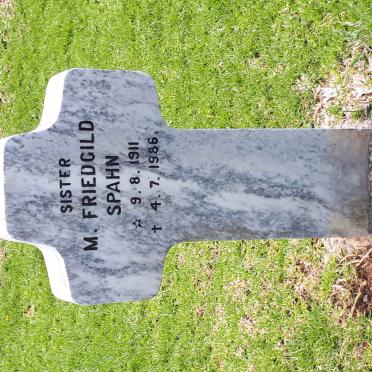 SPAHN M. Friedgild 1911-1986