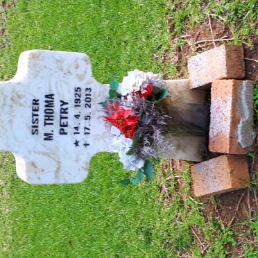 PETRY M. Thoma 1925-2013