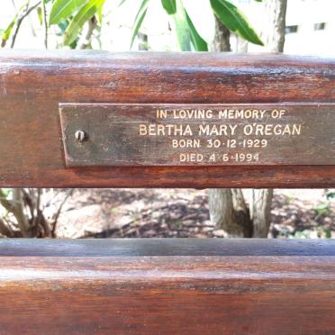 O'REGAN Bertha Mary 1929-1994