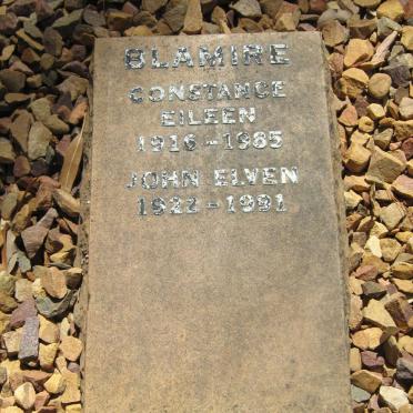BLAMIRE Constance Eileen 1916-1985 :: BLAMIRE John Elven 1922-1991