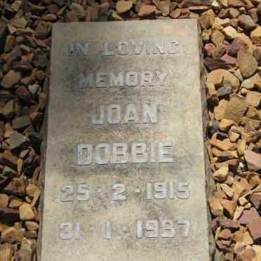 DOBBIE Joan 1915-1987