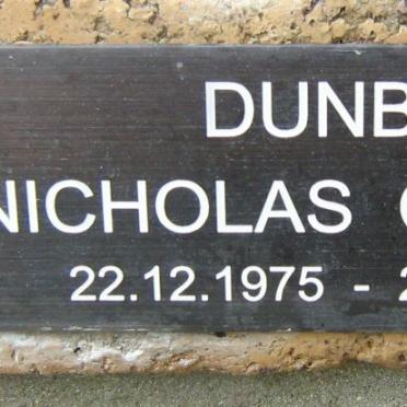 DUNBAR Nicholas Charles 1975-1998