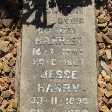 FELTON Jesse Harry 1896-1988 &amp; Harriet 1898-1987