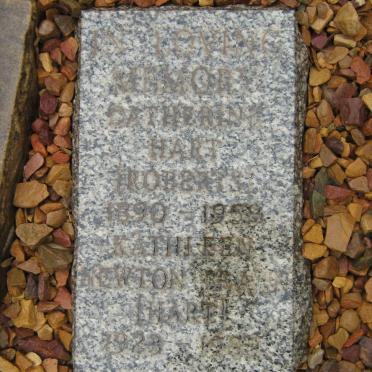 HART Catherine nee ROBERTS 1890-1959 :: NEWTON-BRAUN Kathleen nee HART 1923-1989